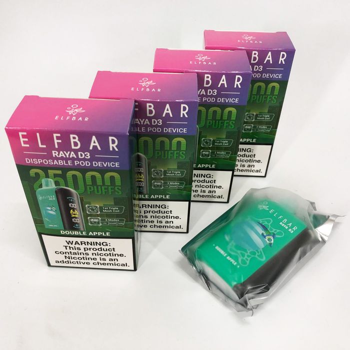 ElfBar Raya D3 25000 Яблоко (Double Apple)