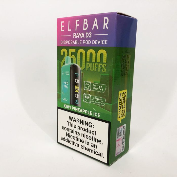 ElfBar Raya D3 25000 Ківі Ананас (Kiwi Pineapple)