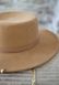 Шляпа канотье Hollywool с декором №1 цвет Бежевый