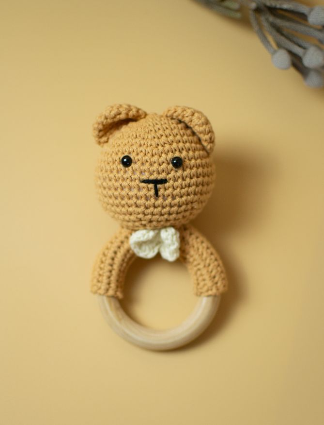 Подарунковий набір для дитини "Ведмідь" колір Коричневий