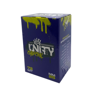 Кокосове вугілля Unity (1 кг, 72 шт)