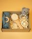 Подарочный набор для ребенка "Медведь" цвет Серый