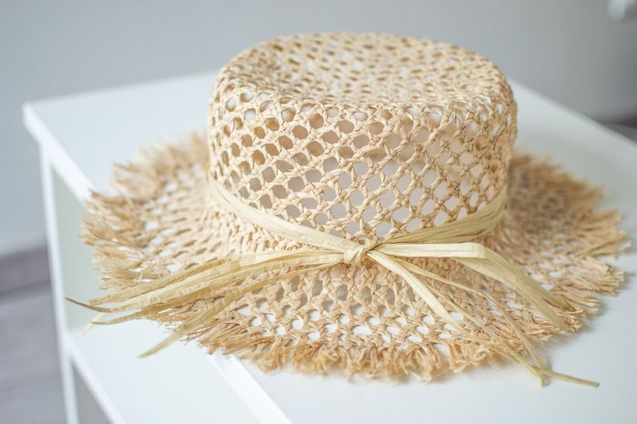 Соломенная шляпа Канотье с бахрамой фото 6 - Palmy