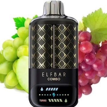 Дудка 25000 КОМБО Green Apple & Grape