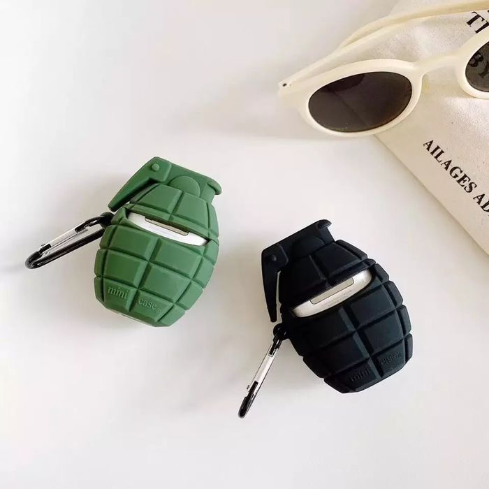 Чехол Grenade для AirPods / AirPods 2 цвет Зеленый