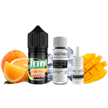 Juni Silver Ice 30мл | 50мг | Orange Mango (Апельсин Манго Лед)