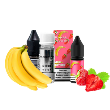 Заливка Flavorlab P1 | 10/50 Banana Strawberry