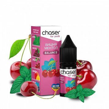 , Вишня Ментол (Cherry Menthol), 50мг, 10мл
