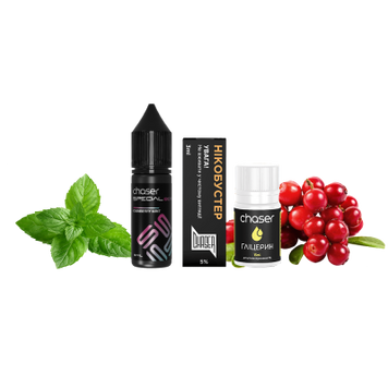 Chaser Special Berry 15мл | 50мг | Cranberry Mint (Журавлина М'ята)