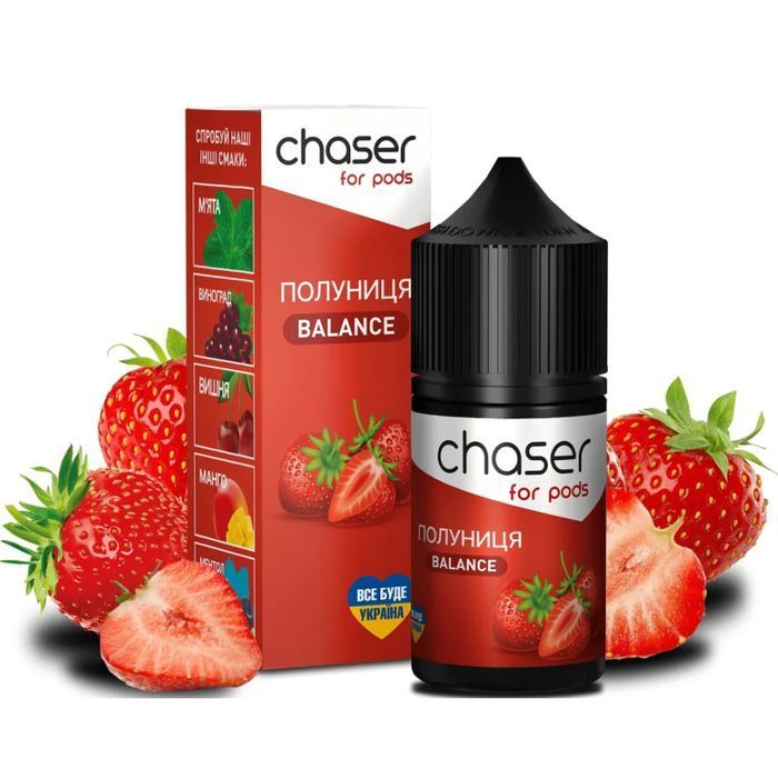 Заливка Chaser For Pods 30/50 Strawberry