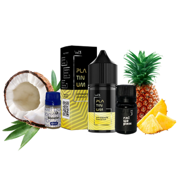 WES Platinum 30мл | 50мг | Pineapple Coconut (Ананас Кокос)