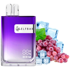 ElfBar CR8000 Виноград (Grape Ice)