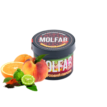 Аромасуміш Molfar Chill Line 40г Цитрусовий Персик (Апельсин Бергамот Персик Прянощі)