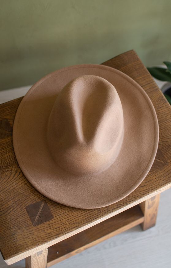 Фото 3 фетровая Шляпа федора Lana из 100% шерсти  - Palmy