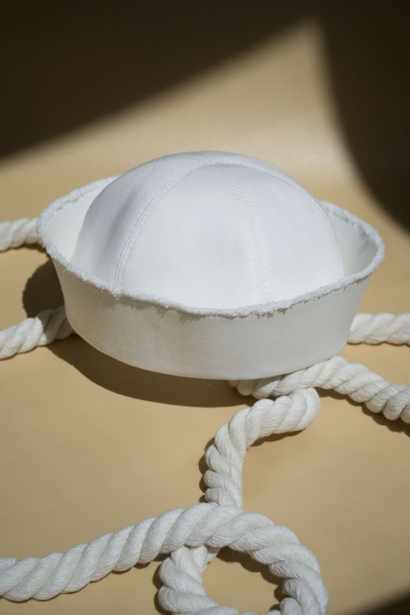 Sailor hat color White - $42. Brend Palmy