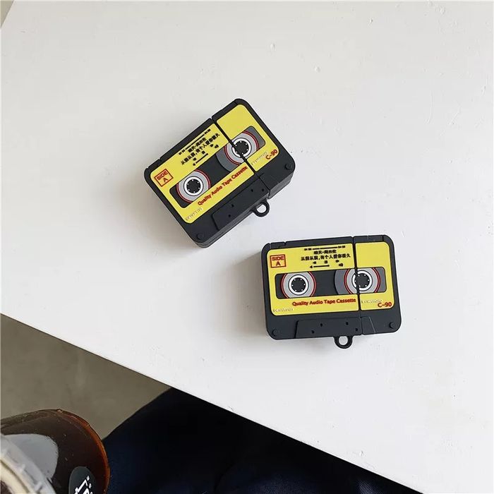 Чохол Ретро касета для AirPods / AirPods 2 колір Чорний