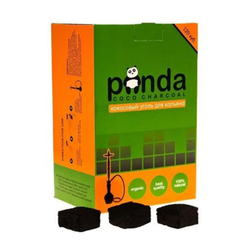 Кокосове вугілля Panda Green (1 кг, 120 шт, флет)
