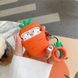Чехол Carrot для AirPods / AirPods 2 цвет Оранжевый