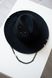 Капелюх федора Lana з 100% вовни з декором колір Чорний