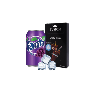 Аромасуміш Fusion Medium 100г Ice Grape Soda (Виноград Лимонад Лід)