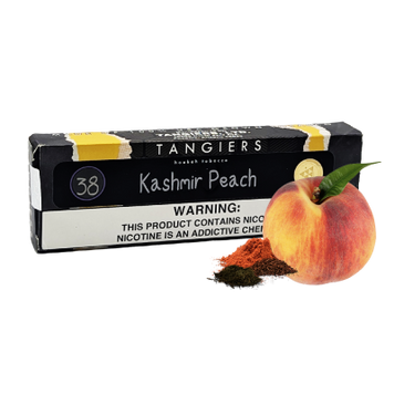 Аромасуміш Tangiers Burley 250г Чорна упаковка №38 Kashmir Peach (Персик Прянощі)