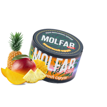 Аромасуміш Molfar Chill Line 200г Тропічний Смузі (Апельсин Ананас Манго)