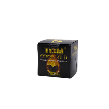 Кокосове вугілля Tom Cococha Gold (0,11 кг, 8 шт, без коробки)
