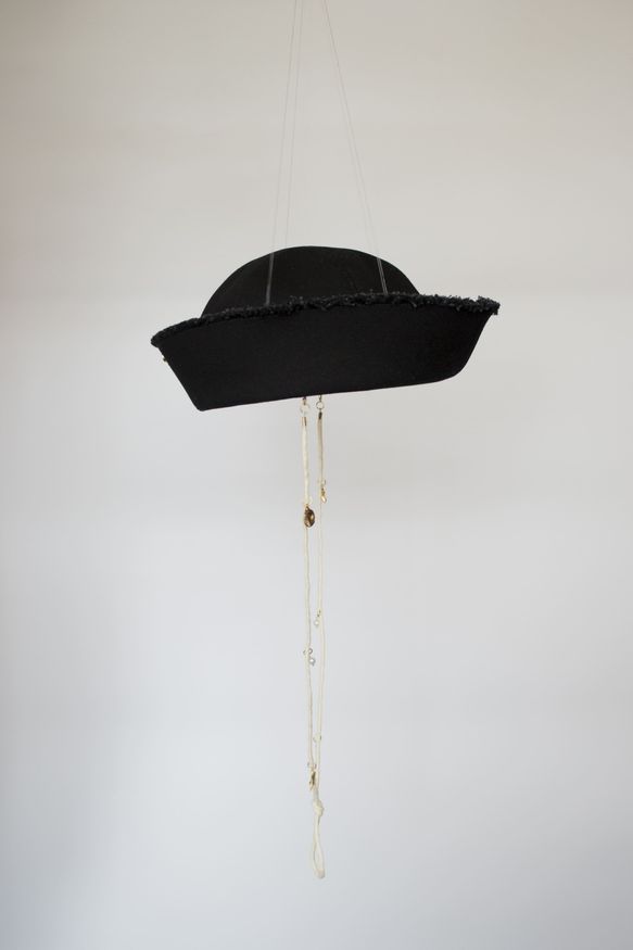 Sailor hat color Black - $61. Brend Palmy