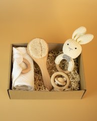 Подарочный набор для ребенка "Зайка" цвет Белый