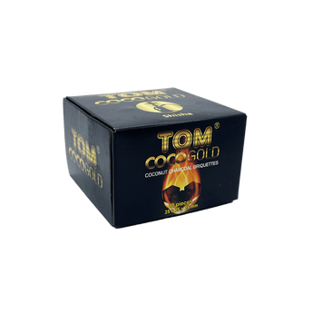 Кокосове вугілля Tom Cococha Gold (0,25 кг, 18 шт, без коробки)